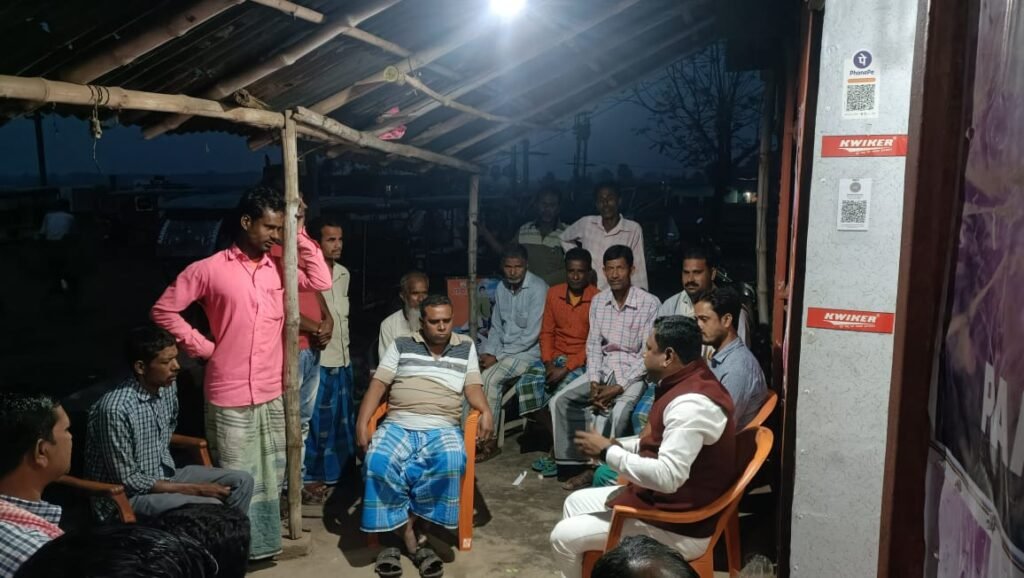 भाजपा सबके साथ सबके विकास मूल मंत्र पर कर रही है काम ,राजमहल में खिलेगा कमल : बाबूधन मुर्मू 11 IMG 20230320 WA0065