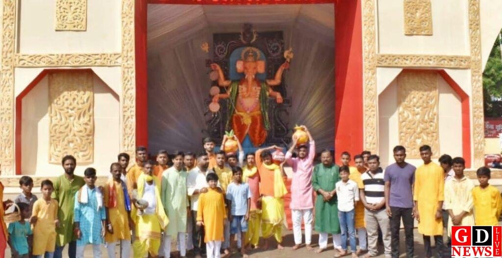 कलश स्थापना के साथ गणपति बप्पा के पूजा प्रारंभ महाप्रसाद का हुआ आयोजन 7 img 20240907 wa0048679853322704135668