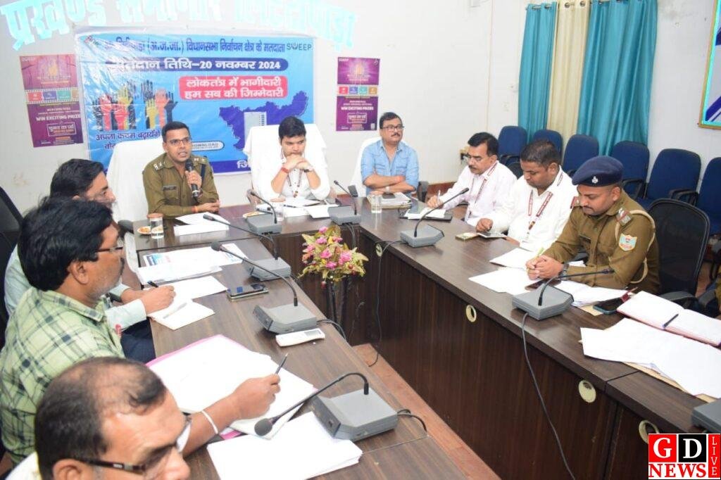 जिला निर्वाचन पदाधिकारी व पुलिस अधीक्षक ने केंद्रीय सशस्त्र पुलिस बल के ठहराव एवं एश्योर्ड मिनिमम फैसिलिटीज की समीक्षा की। 7 img 20241108 wa00483103580263219965915