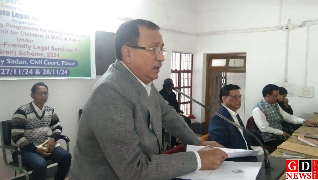 बच्चों के लिए मैत्रीपूर्ण कानूनी सेवा इकाई का दो दिवसीय प्रशिक्षण कार्यक्रम शुरू। 7 img 20241127 wa00489168499028458323750