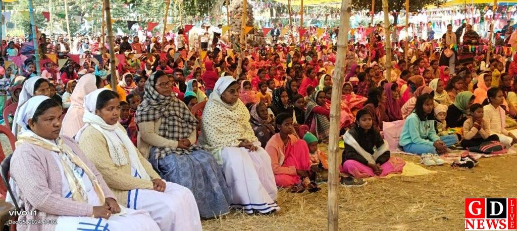 क्रिसमस के अवसर पर चर्च में प्रार्थना सभा आयोजित। 7 img 20241225 wa0016552366464204508988