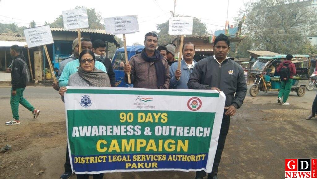 अटल चौक से डॉ सर्वपल्ली राधाकृष्ण चौक होते हुए तलवाडॉगा तक निकली गई प्रभात फेरी। 7 img 20250113 wa00083382154941312516133