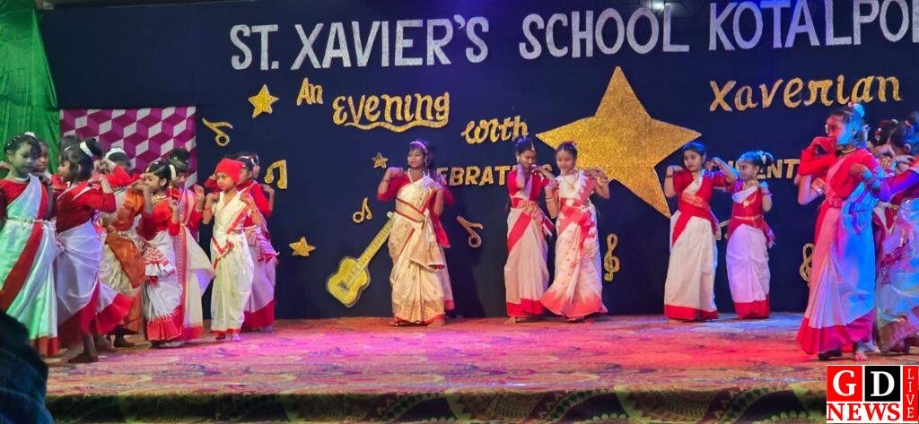 सेंट जेवियर्स स्कूल में मनाया गया पहला वार्षिक उत्सव, बच्चों ने नृत्य संगीत से बांधा समां। 10 img 20250209 wa00185831154399925546987