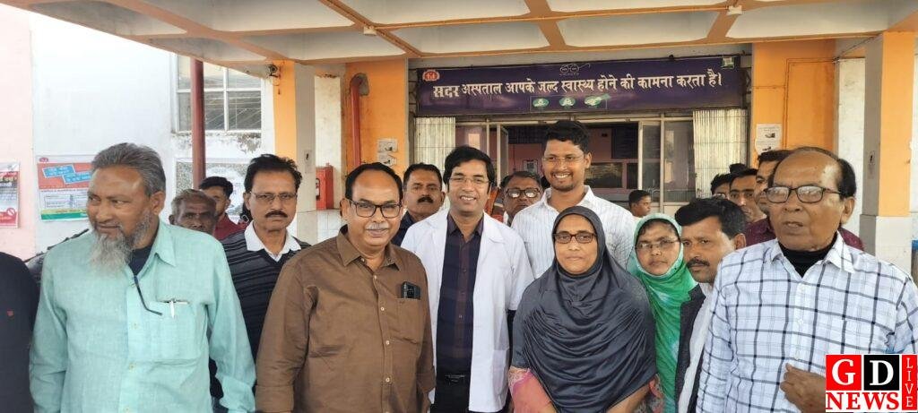 विधायक निसात आलम ने किया सदर अस्पताल का निरीक्षण, स्वास्थ्य सेवाओं को लेकर दिए निर्देश। 7 img 20250218 wa00395341626559235396938