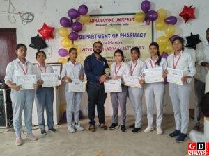 राधा गोविंद विश्वविद्यालय में विश्व फ़ार्मासिस्ट दिवस एवं फ़ार्माकोविजिलेंस सप्ताह का आयोजन हुआ 11 IMG 20250925 WA0172