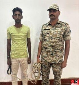 दो केस का वारंटी गिरफ्तार, भेजा गया न्यायिक हिरासत में। 8 IMG 20251017 WA0013