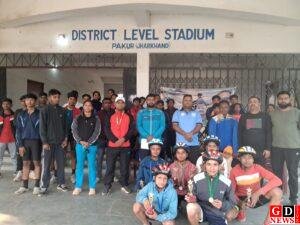 झारखंड स्थापना दिवस पर साइक्लोथॉन, अपने झारखंड को जानें कार्यक्रम में उमड़ा उत्साह, छात्रों ने भरी एकता और गर्व की साइकिल दौड़। 9 IMG 20251113 WA0016