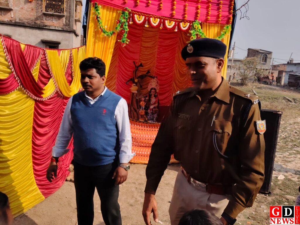 सरस्वती पूजा को लेकर नगर थाना क्षेत्र में प्रशासन अलर्ट, पंडालों का किया गया निरीक्षण। 8 img 20260123 wa00396545229050873773907