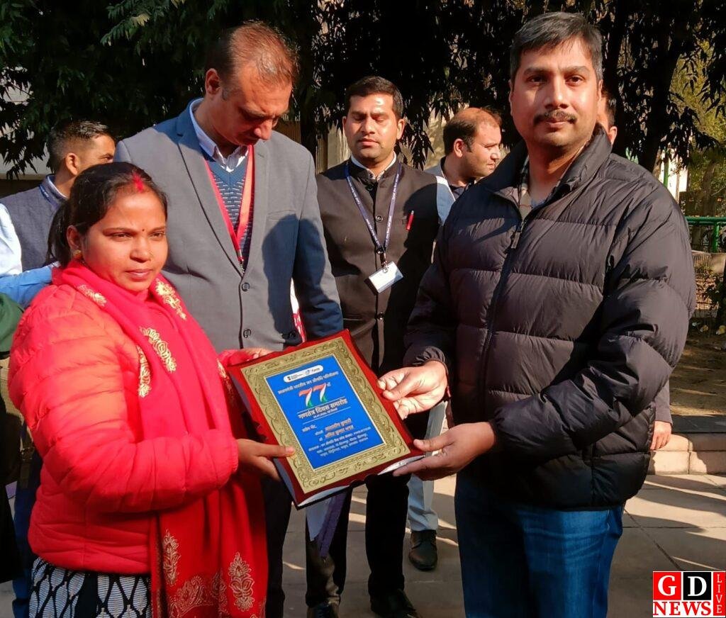 हिरणपुर के जन औषधि केंद्र को राष्ट्रीय सम्मान, संचालक आशादीप कुमारी को नई दिल्ली में किया गया सम्मानित 7 img 20260125 wa00474603672147093482105