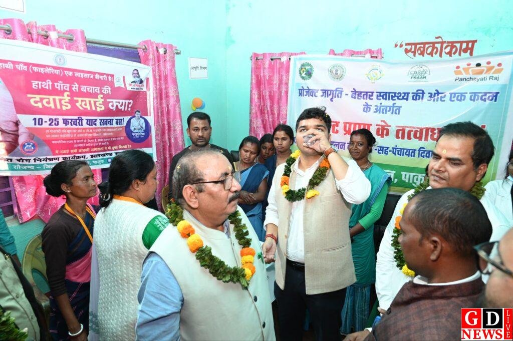 डीसी ने खुद दवा खाकर दिलाई फाइलेरिया-मुक्ति की शपथ। 8 img 20260213 wa00302400605017326370216