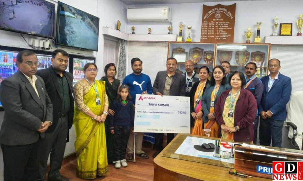 पिट्स मॉडर्न स्कूल की छात्रा तन्वी को मिले छात्रवृति रूपी पंख, पूर्व छात्रों की सकारात्मक सोच की चारों ओर हो रही है चर्चा 7 img 20260213 wa00971253824389559164329