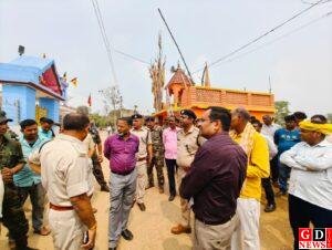 दलांगी–लेवरा में रामनवमी झंडा जुलूस मार्ग विवाद पर डीसी-एसपी ने किया स्थल निरीक्षण, दोनों समुदायों से शांति बनाए रखने की अपील 1 IMG 20260312 WA0005