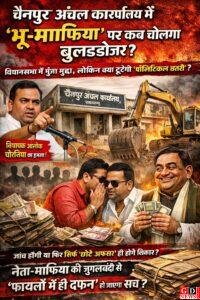 चैनपुर अंचल कार्यालय: विधानसभा में गूंजी आवाज, लेकिन क्या भू-माफियाओं की “राजनीतिक छतरी” भी हटेगी? 1 IMG 20260316 WA0057