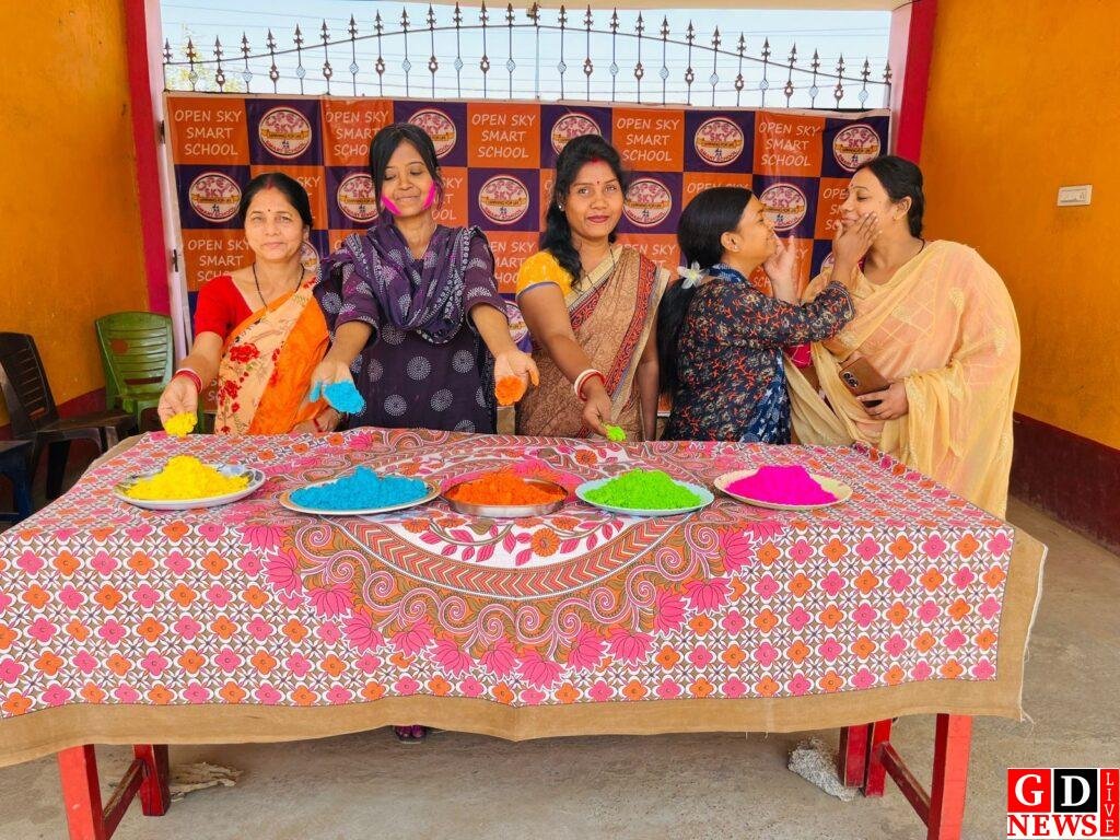 ओपेन स्काई स्मार्ट स्कूल में हर्षोल्लास के साथ मना होली मिलन समारोह। 7 img 20260302 wa00086925504563997633233