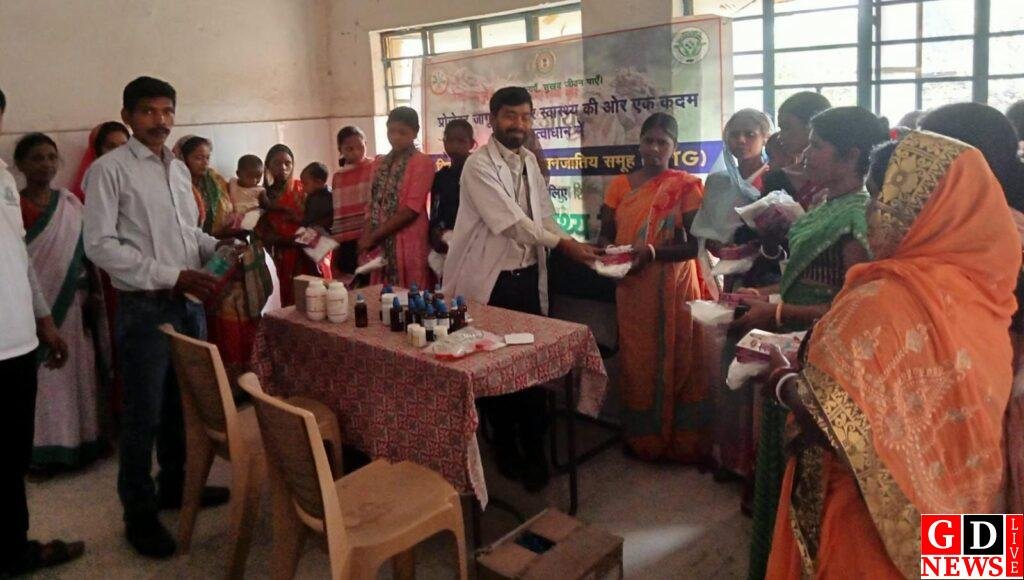 पीवीटीजी समुदाय की महिलाओं-बच्चियों में स्वास्थ्य जागरूकता की पहल। 7 img 20260309 wa00502416561769351252803