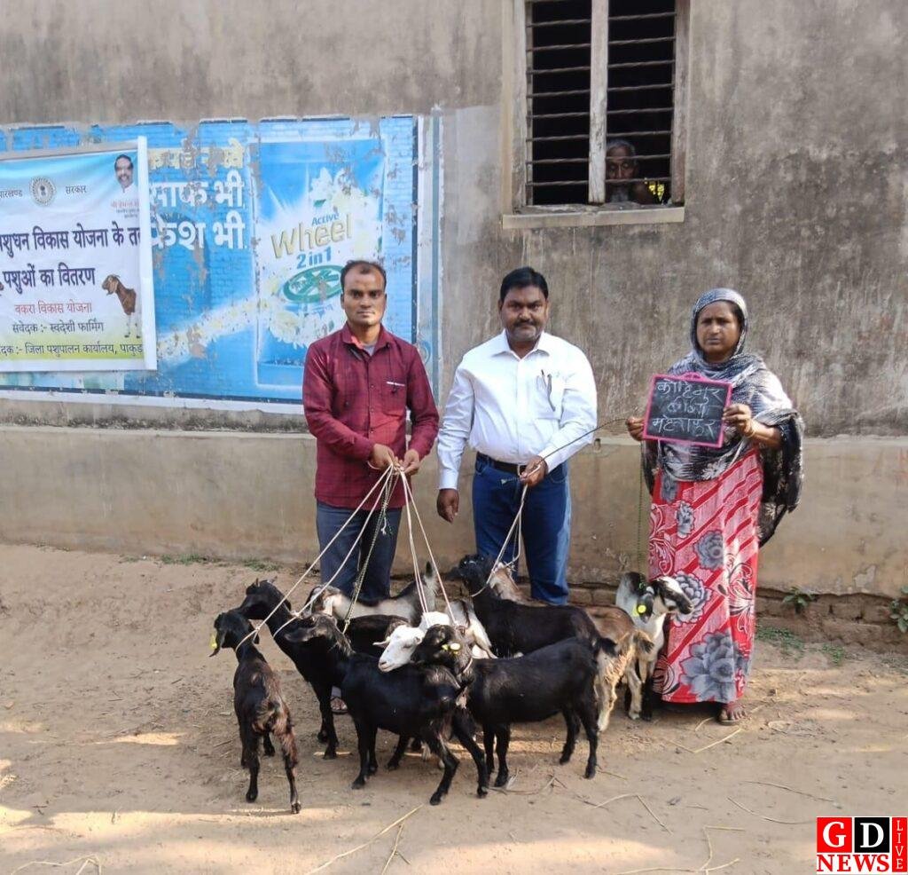 पशुपालन से आत्मनिर्भरता की ओर बढ़े कदम, लाभुकों को मिला बकरा-बकरी यूनिट 7 img 20260413 wa00142235305928954849930