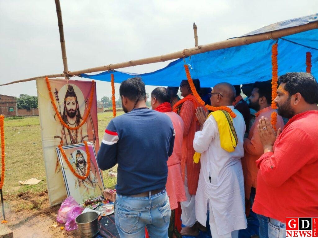 परशुराम जयंती को लेकर ब्राह्मण सभा की ओर से शोभायात्रा सह ब्राह्मण धर्मशाला का निर्माण कार्य का भूमी पूजन। 7 img 20260419 wa00434869972842818689883