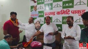 छात्र शक्ति को नई दिशा, झामुमो छात्र मोर्चा का जिला स्तर पर गठन, अजीजुल इस्लाम ने पदाधिकारियों को सौंपी जिम्मेदारी। 6 IMG 20260515 WA0013