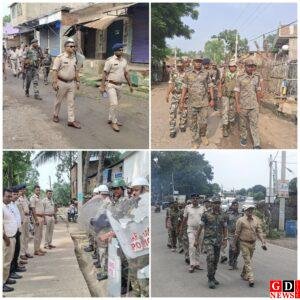बकरीद को लेकर पाकुड़ पुलिस अलर्ट, सभी थाना क्षेत्रों में फ्लैग मार्च 6 IMG 20260527 194404