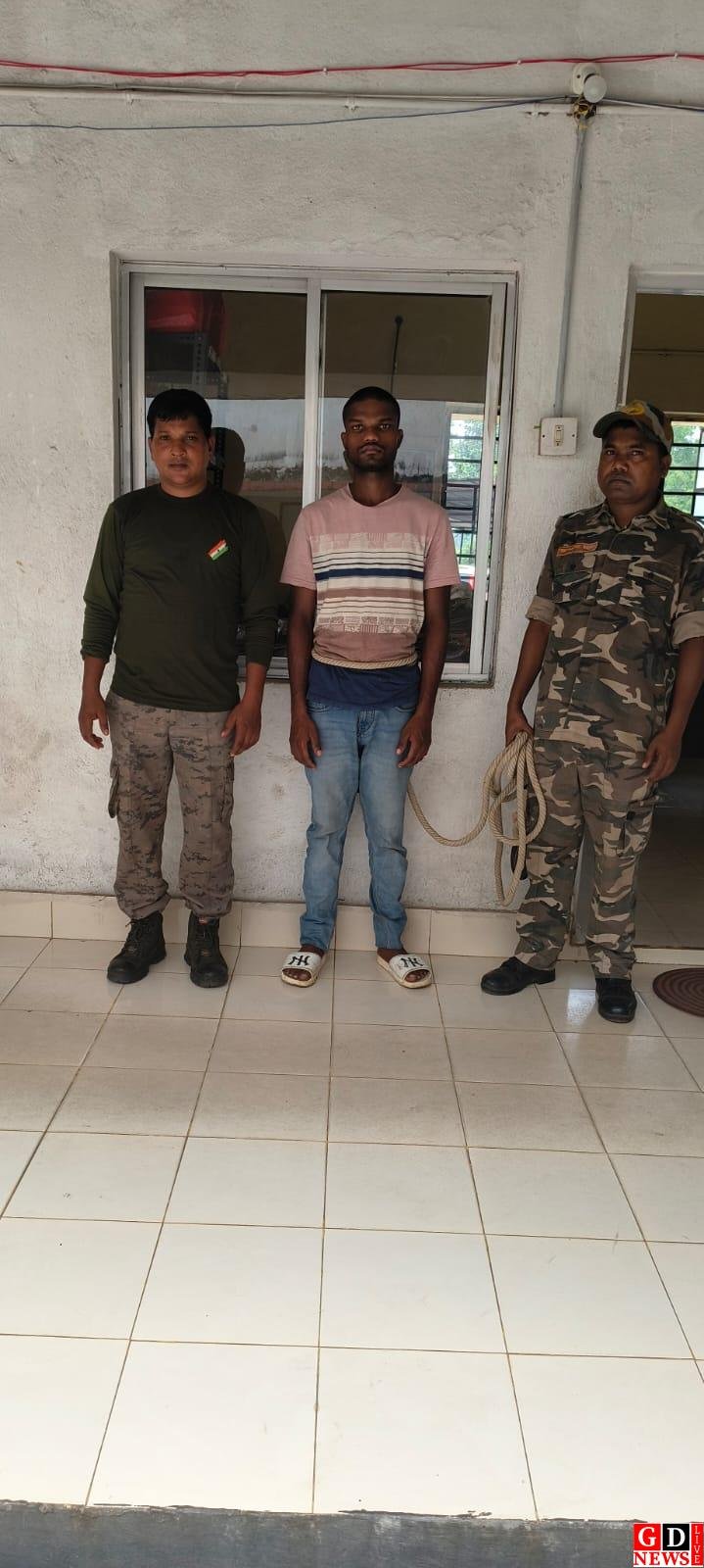 पोक्सो एक्ट मामले में फरार अभियुक्त गिरफ्तार, पुलिस ने भेजा न्यायिक हिरासत में।