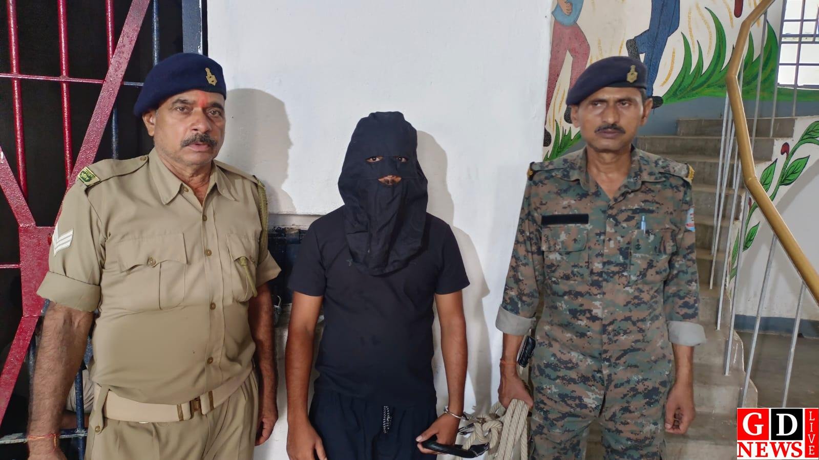 पत्नी की हत्या कर फरार आरोपी यूपी से गिरफ्तार, गैंगरेप के आरोपी को भी पुलिस ने भेजा जेल।