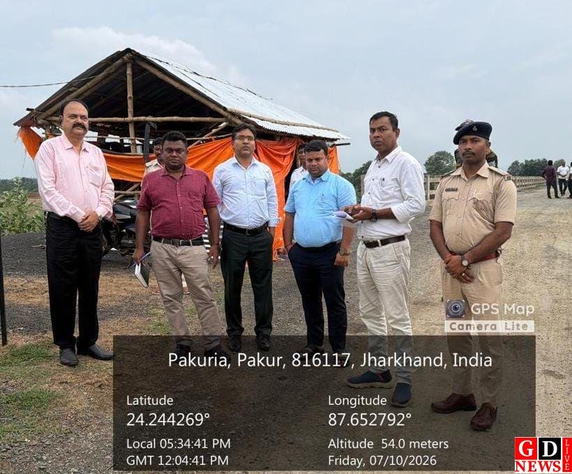खनन चेक नाका का औचक निरीक्षण, जिला खनन टास्क फोर्स ने व्यवस्था परखी और दिए आवश्यक निर्देश। 7 img 20260711 wa00171649025779454339642