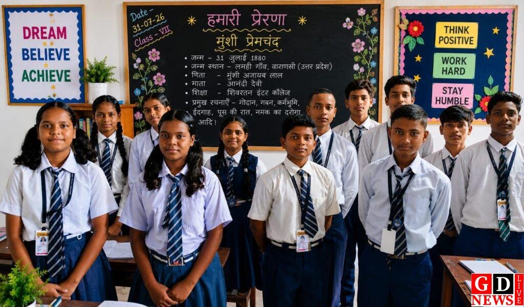 सेंट मैथ्यू स्कूल, ललपनिया कलाम के सिपाही में 'मुंशी प्रेमचंद' की जयंती मनाई गई 7 img 20260731 wa01181863549463752015737