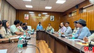 उपयुक्त रांची द्वारा आज मोरहाबादी मैदान में आयोजित होने वाले स्वतंत्रता दिवस समारोह की तैयारियों की विस्तृत समीक्षा की गई 6 FB IMG 1785941471967