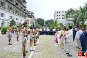 राधा गोविन्द विश्वविद्यालय में मना स्वतंत्रता दिवस, देशभक्ति के रंग में रंगा विश्वविद्यालय परिसर, कुलाधिपति ने स्वतंत्रता सेनानियों को किया नमन 2 IMG 20260816 WA0062