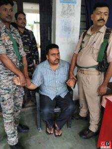 थाना प्रभारी, बन्दगाँव, मनीष कुमार 15,000/-रू रिश्वत लेते धावादल के द्वारा हुए रंगे हाथ गिरफ्तार 4 IMG 20260820 WA0112