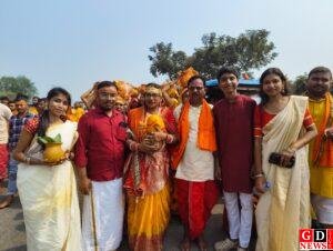 श्रद्धालुओं की मौजूदगी में निकली कलश यात्रा, मोहनपुर में दुर्गा पूजा शुरू। 6 IMG 20261016 WA0016